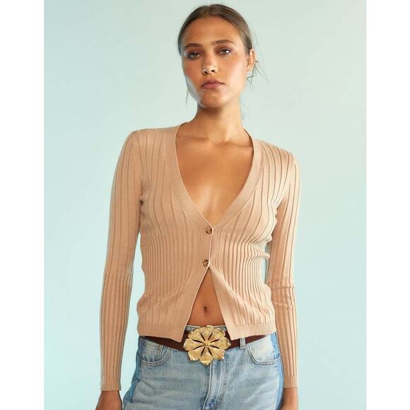 Cynthia Rowley Hailey Knit Cardigan - Picture 1 of 9